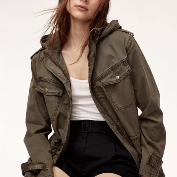 SOLD | Aritzia // Azure Skies Trooper Jacket - Picture 3 of 5